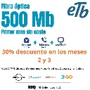 🚀Internet 500MB + Televisión Plus + Telefonía Local Ilimitada🚀