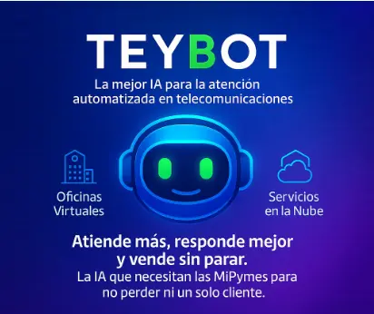 Teybot CRM Premium con Chatbots+IA (Plan mensual)