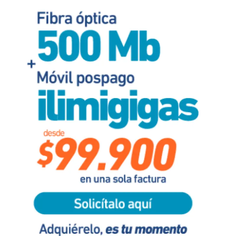 🚀Internet 500MB+Plan Móvil Pospago Ilimigigas🚀