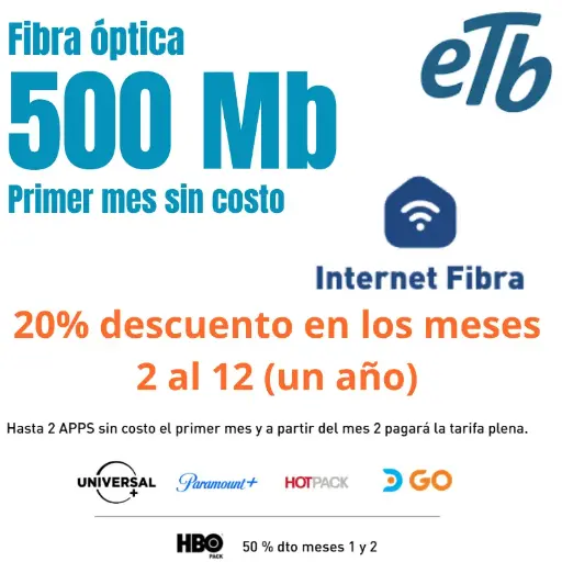 🚀Internet 500MB Oferta Exclusiva Estrato 3🚀